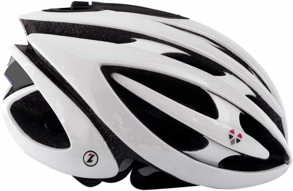 LifeBEAM Lazer Genesis Bike Helmet CE White - Medium 55-59cm Nominal Mass 280g