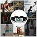 The KEKU Running Belt Waist Pack(5.5 inches) Suitable for 4-6 inch screen mobile phone,waterproof, stylish,Suitable for fittness,urban jogging, marathon, cycling, outdoor travel - Black/blue