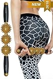 Fascia Cellulite Massage Roller - Cellulite Remover Roller Massager - Muscle Roller Massage Stick-Best Anti Cellulite Treatment Muscle Roller Stick-Anti Cellulite Massager by Lealso