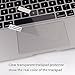 CaseBuy Clear Matte Anti-Scratch Trackpad Protector Cover Skin for MacBook Air 13.3 inch A1466 A1369 (2010-2017 Release)