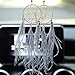 JOUDOO Handmade Dream Catcher Car Rear View Mirror Pendant Charm Home Accessories GJ014 (Grey)