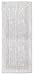Cotton Craft Reversible Step Out Bath Mat Rug Set 24x60 White, 100% Pure Cotton, Super Soft, Plush & Absorbent, Hand Tufted Heavy Weight Construction, Full Reversible, Rug Pad Recommended
