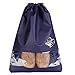 FUNFEL 8 Pcs Drawstring Shoe Travel/Storage Bags, Size17.32x12.60 inches