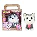 Rescue Runts Husky Plush Dog, White/Gray