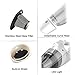 Vacplus Car Vacuum Cleaner, DC 12 Volt Portable Handheld Vacuum Cleaner for Car of 5.0 KPa Suction with LED Light, Stainless Steel HEPA Filter, 16.4ft Cable for Wet & Dry Use – White