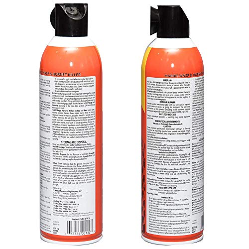 HARRIS Wasp, Yellow Jacket and Bee Killer Spray, 20 Foot Stream