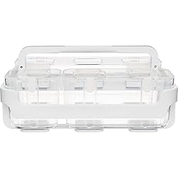 deflecto Stackable Caddy Organizer with S, M and L
