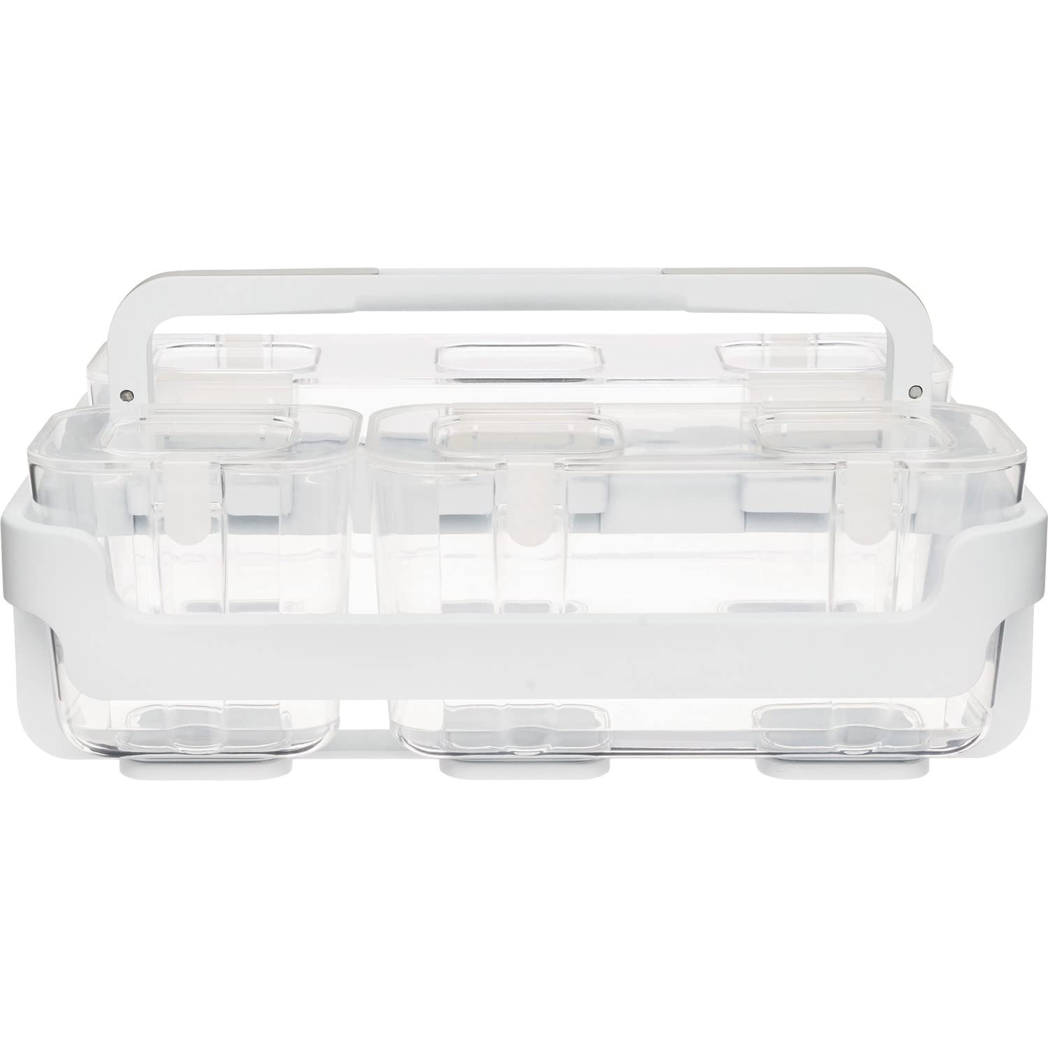 deflecto Stackable Caddy Organizer with S, M and L