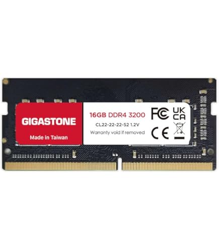 DDR4 RAM Laptop Only】 GIGASTONE 8GB DDR4 3200MHz (2933MHz or