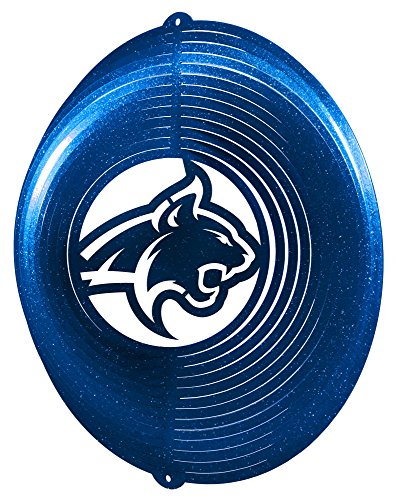 MONTANA STATE BOBCATS Circle Swirly Metal Wind Spinner