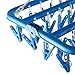 Groupcow Clip and Drip Hanger Clothes Hanger Drying Rack 32 Clips (Blue)