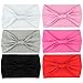 Women Headbands Turban Headwraps Hair Band Bows Accessories for Fashion Or Sport (Wide Headband 6PCS)
