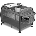 Joovy Room-Playard, Nursery Center, Bassinet, Changing-Table, Charcoal