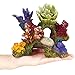 Danmu 1Pc of Polyresin Coral Ornaments, Aquarium Coral Decor for Fish Tank Aquarium Decoration 6 3/5″ x 3 7/10″ x 5 1/2″thumb 1