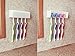 Camco A Pop-A-Toothbrush Wall Mounted Holder With Protective Cover, Perfect For Traveling, Dorm Bathrooms and More, Holds 4 Toothbrushes- (White) (57204)