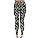CowCow Womens Vintage Rose Flowers Floral Skull Leggings, XS-5XL