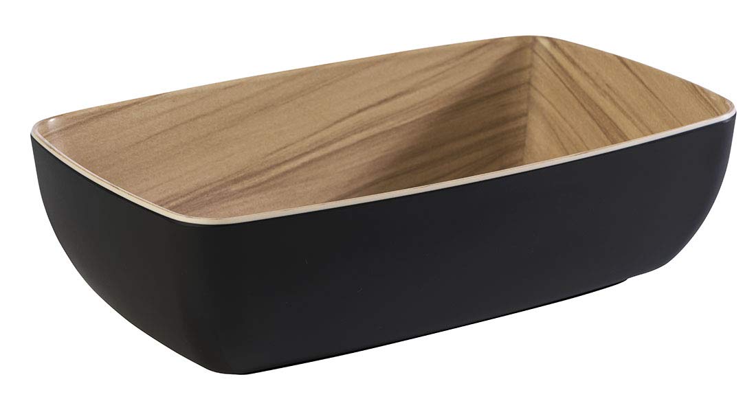 APS Frida Bowl GN1/4 Black 163(W) x 265(L) mm | 6 1/2 x 10 1/2"