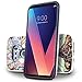 Circlemalls LG V30 Case, LG V35 ThinQ Case, with [Premium Screen Protector] Drop Protection Shockproof Rugged Protective Phone Cover Compatible for V30/V35 ThinQ/V30 Plus-Lucky Tree