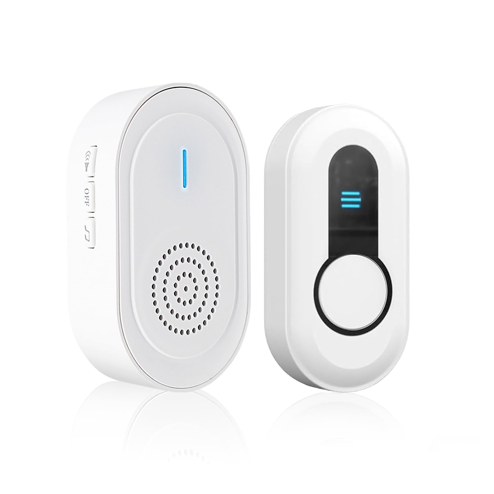 Draadloze Caregiver Pager Call Button Personal Alert Pager Smart Nurse Call System voor Home / Patiënten / Ouderen / Senioren (SJ-KCPM KHG1-1 2