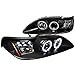 Spec-D Tuning 2LHP-MST94JM-TM Ford Mustang Led Halo Black Projector Head Lights