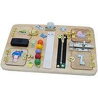 Travel Busy Board Toddler Toy For Boy Montessori For Girls Toy For Autism Gift Activity Board Sensory Toys - Made In Vietnam