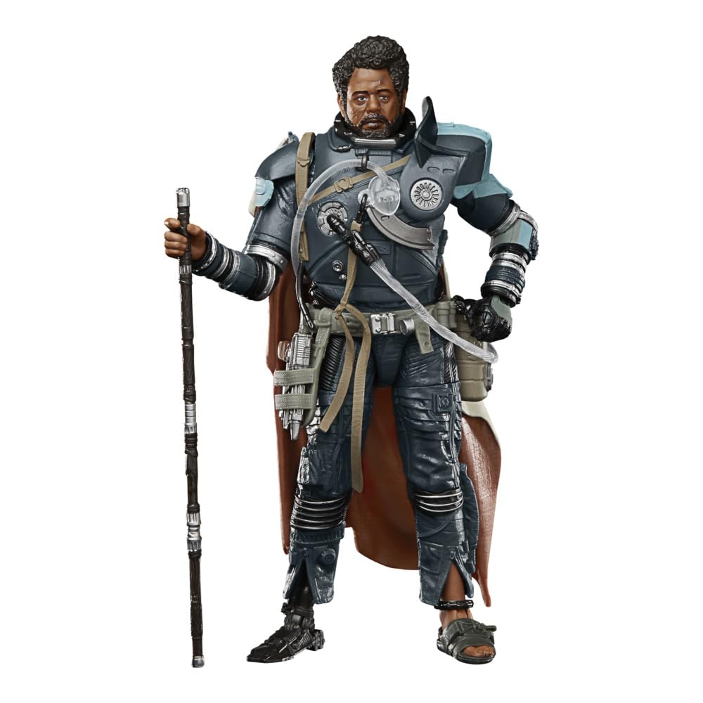 Star Wars Hasbro The Black Series Saw Gerrera Toy 6-Inch-Scale Rogue One: A Story Collectible Figure, Ages 4 and Up, Multicolor, (F4065)