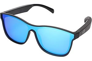 DELHI TORNADO Smart Glasses,Bluetooth Sunglasses for Men Women with Speakers,Polarized Lenses,Touch/Voice Assistant