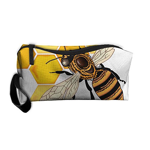 Portable Travel Storage Bags Bumblebee Clutch Wallets Pouch Coin Purse Zipper Holder Pencil Bag,kits Medicine And Makeup Bags