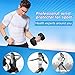Wrist Brace - Compression Wrist Strap Support for Carpal Tunnel, Arthritis, RSI, TFCC Tear, Weight Bearing Strain, Tendonitis and Sprains for Weak and Sore Wrists by Velpeau (Adjustable, Black)