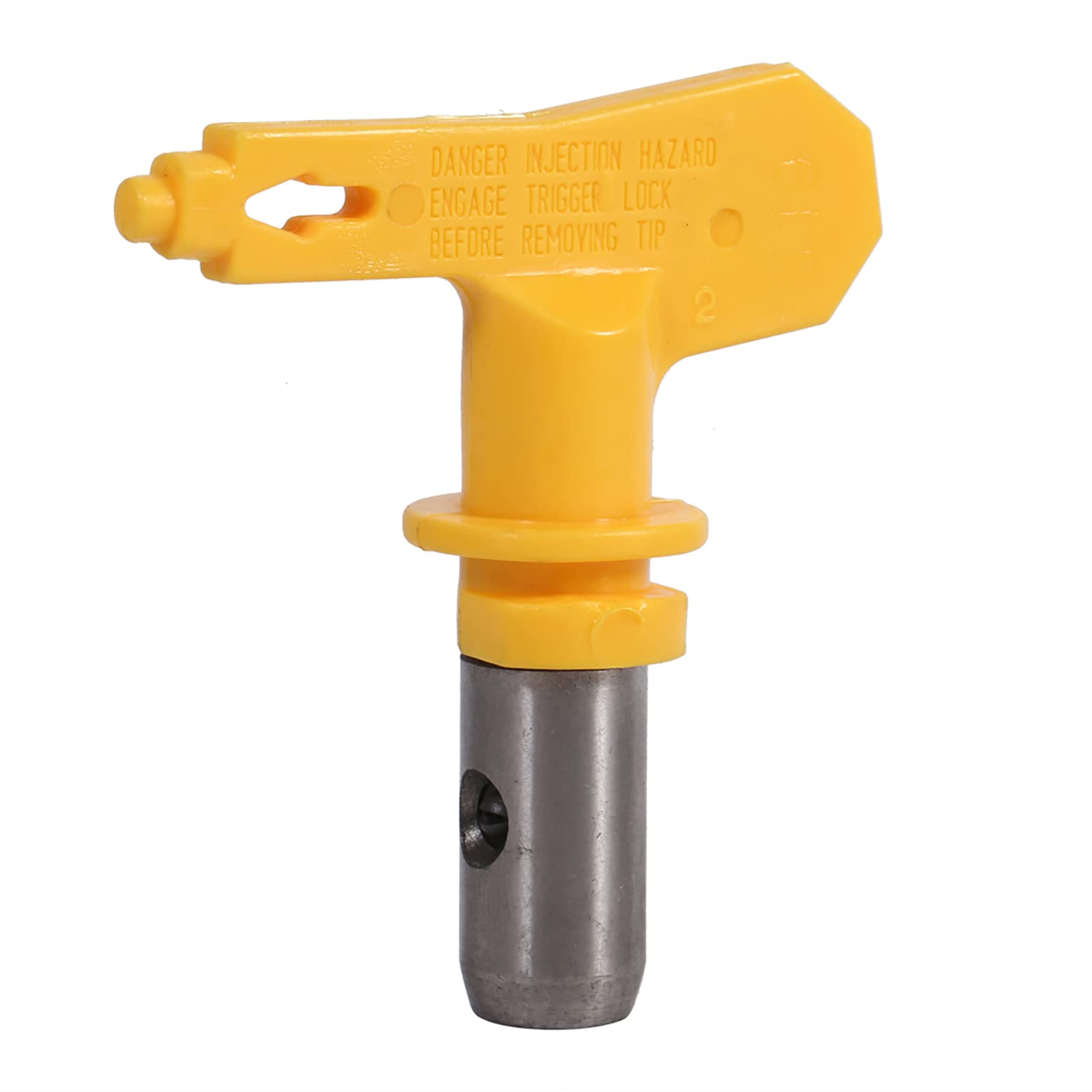 Yellow Tungsten Steel Airless Spray Gun Tips Paint Sprayer Nozzle, Airless Spray Tip for Airless Spray Gun and Paint Sprayer Nozzle (519)