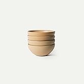 MORA Medium Bowls Set of 4, 28oz Ceramic Pottery Everyday Bowls - Microwave, Oven and Dishwasher Safe - Merrigold