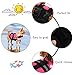 Dog Life Jacket Pet Life Preserver Reflective Stripes Vest Saver Coat Flotation Float Life Jacket Aid Buoyancy Doggy (XXS, Rose)