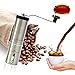 Manual Coffee Grinder, Best for Traveler, Stainless Steel, Conical Hand Mill, Easy to Carry Fresh Grinders For Home, Adjustable hand crank