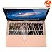 Supmega Keyboard Cover Compatible with MacBook Air 2018 [13.3 inch A1932 with Retina Display and Touch ID] Clear TPU Soft Protector [2-Pack].