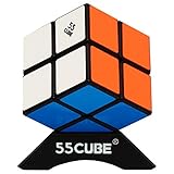 55cube 2x2 Cube, Upgrade Structure, For All Ages & Beginners - More Smoothly Than Original Speed Cube