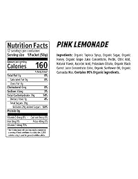 Honey Stinger Organic Energy Chews, Pink Lemonade, Sports Nutrition, 1.8 Ounce (Pack of 12)
