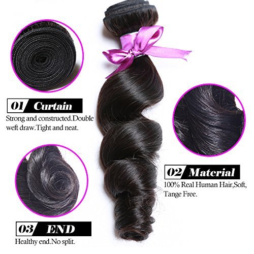 Virgin-Brazilian-Hair-Bundles-Loose-Wave-Bundles-Brazilian-Hair-3-Bundles-9A-100-Unprocessed-Virgin-Human-Hair-Bundles-for-Black-Woman-Loose-Wave-Hair-Extension-12-14-16-Natural-color