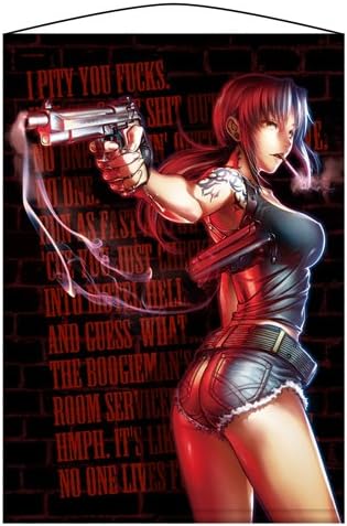 Amazon ブラックラグーン レヴィ タペストリー A アニメ 萌えグッズ 通販