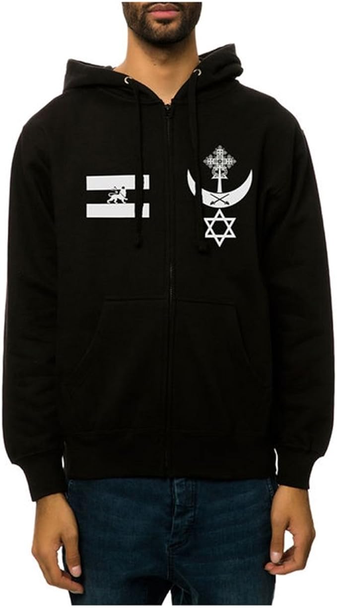 Black scale hoodie Clearance