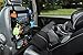 Alphabetz Deluxe Backseat Organizer & Protector with Baby-in-Car Sign, Black
