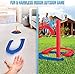 Horseshoes Game as Outdoor Games for Family - Horseshoe Set Best Yard Camping Lawn Beach Games Perfect for Adults, Kids or Seniors