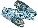 Harry Potter Hogwarts House Ravenclaw Blue Jacquard Scarf