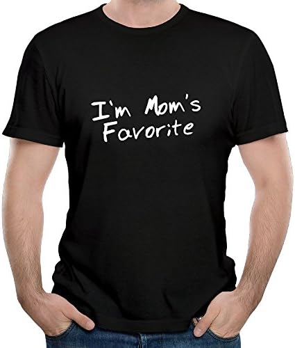 Kanmeiyin I'm Mom's Favorite Utility T-Shirts Men's Personalized