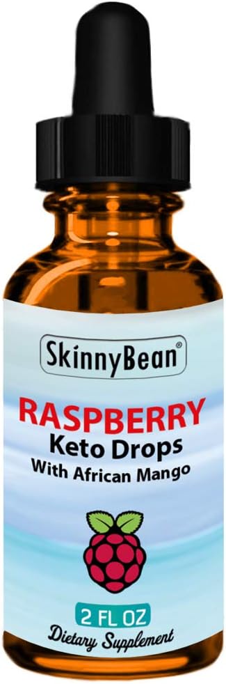 Keto Burn Raspberry™ Fat Burner Drops by SkinnyBean® Accelerated Ketosis