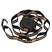 SONGMICS Hammock Straps Set of 2 Hammock Tree Straps with Aluminum Carabiners 2200lbs Breaking Strength, No Stretch, 32 Loops UGDC300