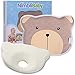 Baby Head Shaping Pillow - Memory Foam flat head baby pillow - baby registry must have gift