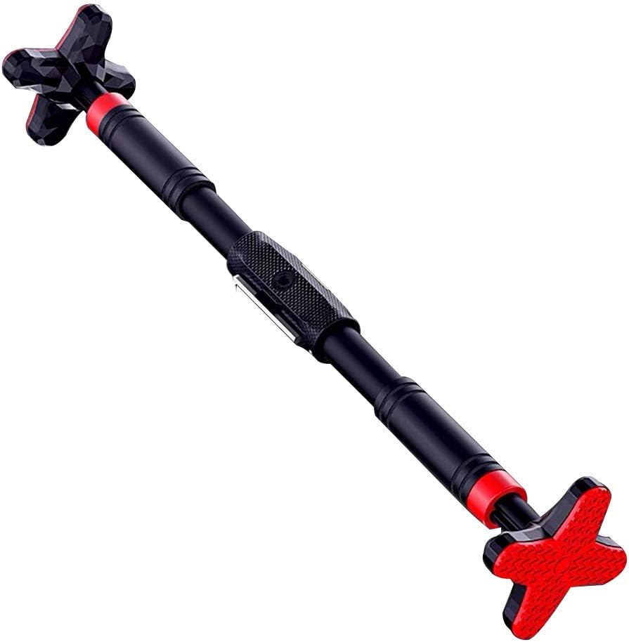 Tyoo Doorway Pull-up Bar Chin up Bar Workout Bar Horizontal Bar - with Locking Mechanism and Large Sucker Safe and Stable for Pull-up, Sit-up, Push-up, Stretch