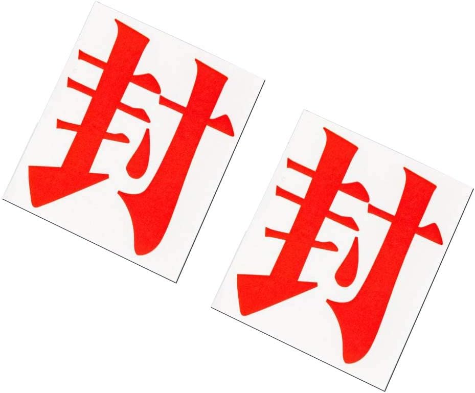 LINEN FAMILY Toilet-Bound Hanako-kun Sticker Seal Tape Photo Props Cosplay Dress Up PVC Stickers (white)