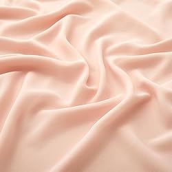 MaiMaiSuan 60" Wide Champagne Chiffon Fabric by The