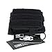 OneTigris Triple Pistol Mag Pouch DD19 with Front Loop Panel for Glock M1911 92F Magazines 40mm Grenade (Triple-Stack, Black)